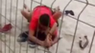 Pielea albă curvă în Hard Sex in filme sexi cu pustoaice grup cu negrii