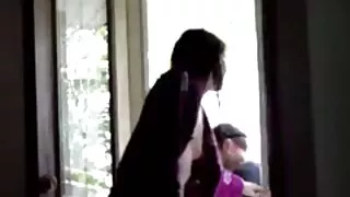 Pieptoase asiatice forțat să se culce într-o cușcă cu xxx fortat stăpânul ei